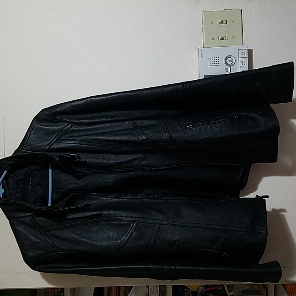 Leather Jacket, Lamb leather very good condition. Open to Offers!